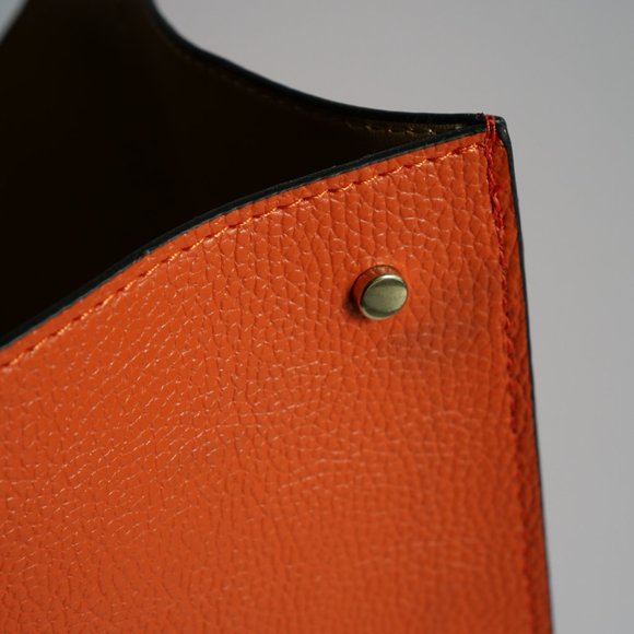 Neiman Marcus Orange Shoulder Bag - Picture 6 of 15